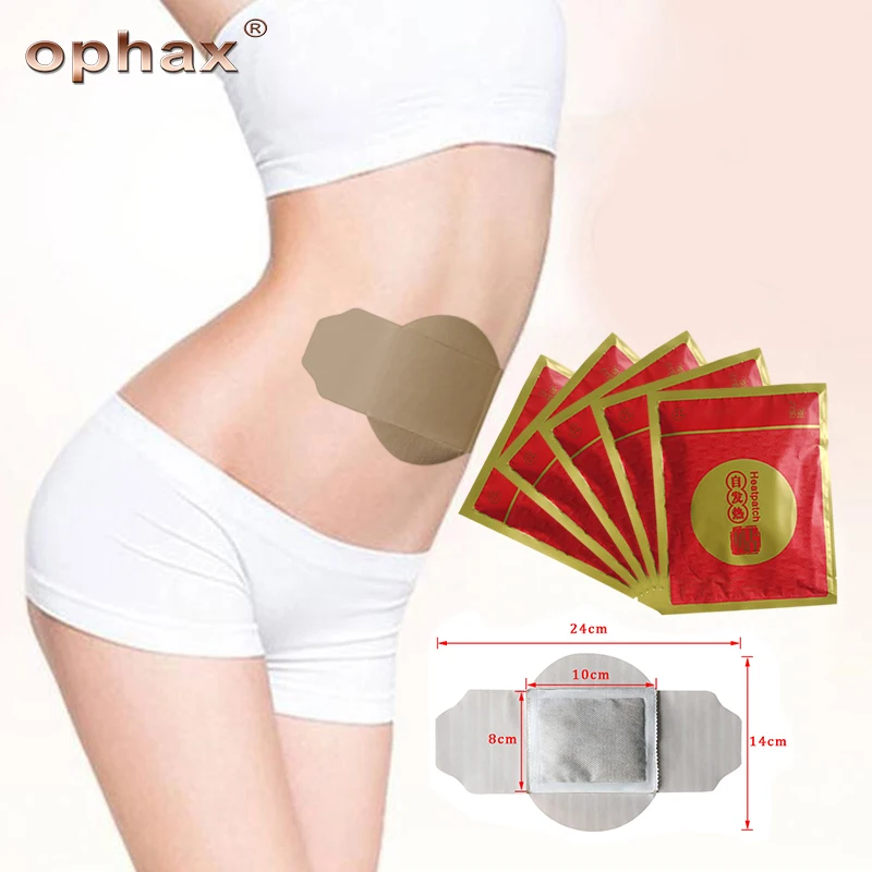 OPHAX 1 шт. самонагревающийся быстро похудение пластырь для похудения живота