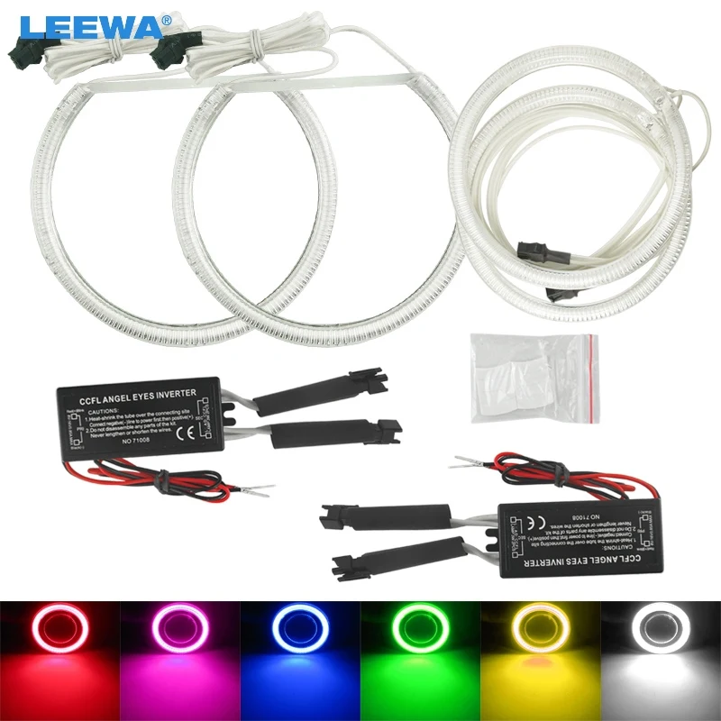 Светодиодный фонарь LEEWA для Hyundai Elantra(01 03)/Elantra 07 White DRL # CA1894 2X90MM 2X131MM|Аксессуары фар