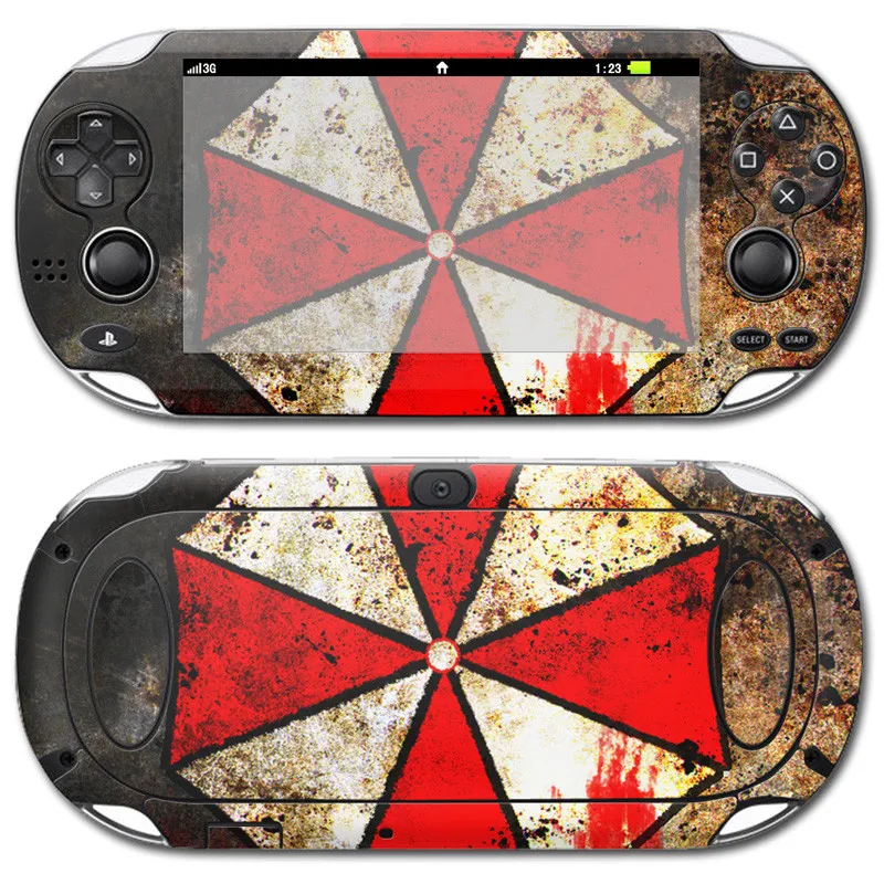 Vinyl Skin Sticker Protector For Sony PSvita 1000 For PSv 1000 Decal Skin Sticker