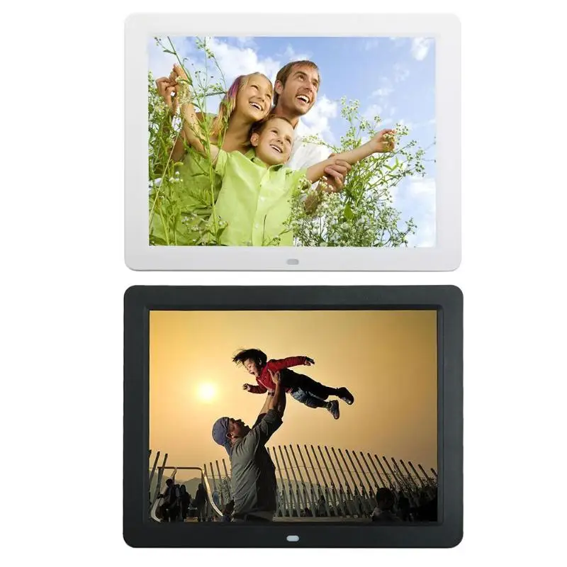 

12 Inch Digital Photo Frame 1280x800 HD LED Video Display Electronic Album Picture Music Player Clock Calendar