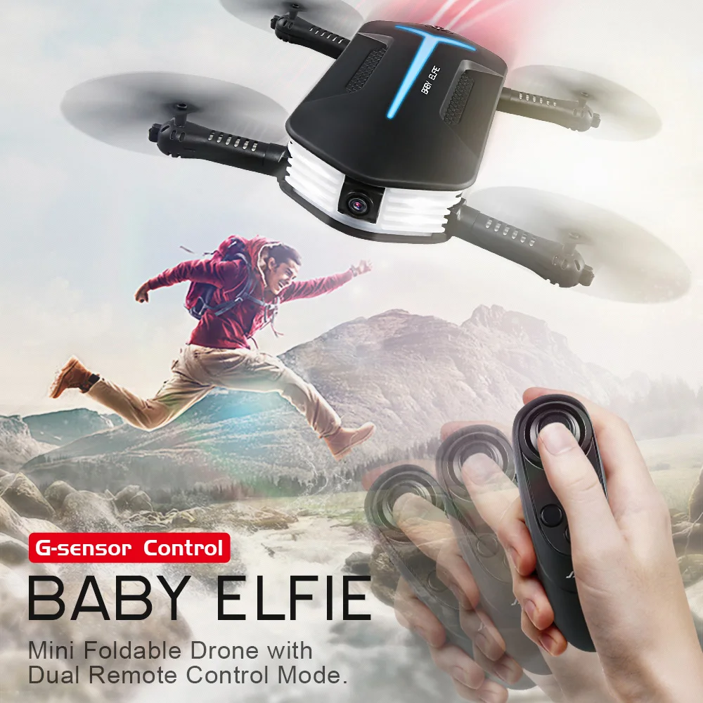 JJR/C JJRC H37 Mini BABY ELFIE 6 осевой гироскоп Wi Fi FPV 720P HD камера RC Selfie Drone складной G Датчик