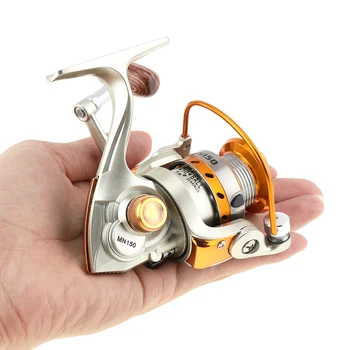 

5.2:1 Mini Fishing Reel Palm Size Metal Coil Poket Small Spinning Reel for Boat Raft Ice Fishing Rod