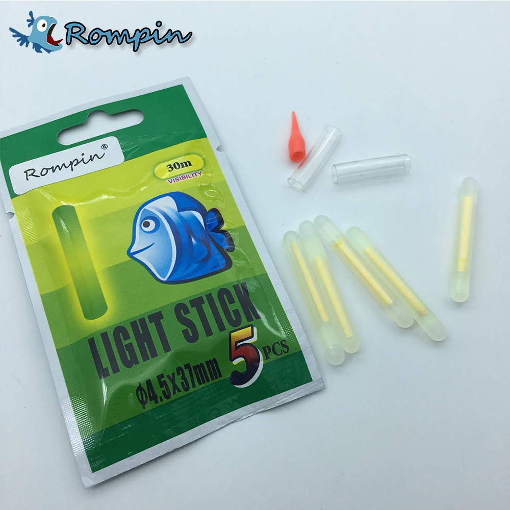 Rompin 5 أكياس الصيد الفلورسنت Lightstick ضوء قضيب تعويم ليلي أضواء الظلام الوهج عصا مفيدة الكثير الصيد تعويم 25 ملليمتر/37 ملليمتر Rompin 5 أكياس الصيد الفلورسنت Lightstick ضوء قضيب تعويم ليلي أضواء الظلام الوهج عصا مفيدة الكثير الصيد تعويم 25 ملليمتر/37 ملليمتر