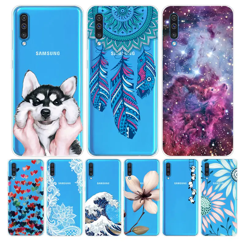 Чехол для Samsung A50 силиконовый мягкий чехол A505 A505F SM-A505F A 50 2019 |