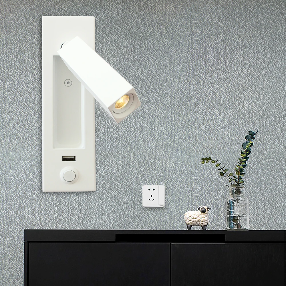 Настенный USB светильник Zerouno 5 В 2 1 А|Комнатные настенные LED -лампы| |