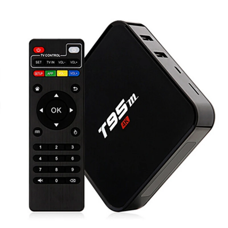 T95M Android 7 1 Smart ТВ коробка 4 ядра ГБ 8 UHD 2 К * Media Player IP телеприставке|ТВ-приставки и