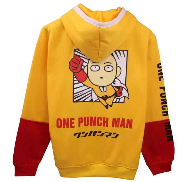 One Punch Man Oppai Cartoon Hoodie