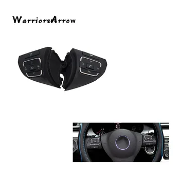 

WarriorsArrow Left+Right Multi-Function Steering Wheel Control Switch For VolksWagen Jetta Golf MK6 EOS 5C0959537A 5C0959538B