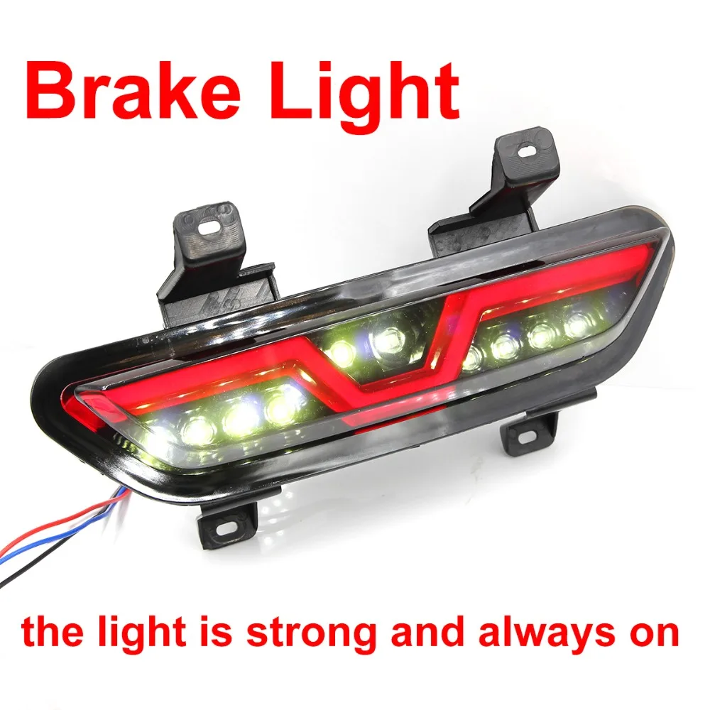 

LED Rear Fog Light Reverse Light led rear bumper light driving light brake and back-up lamp for Mustang