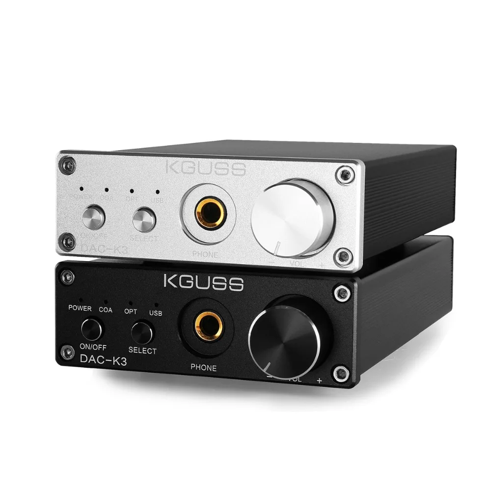 Цифровой аудио декодер KGUSS мини Hi Fi 2 0 DAC вход USB/коаксиальный/оптический выход