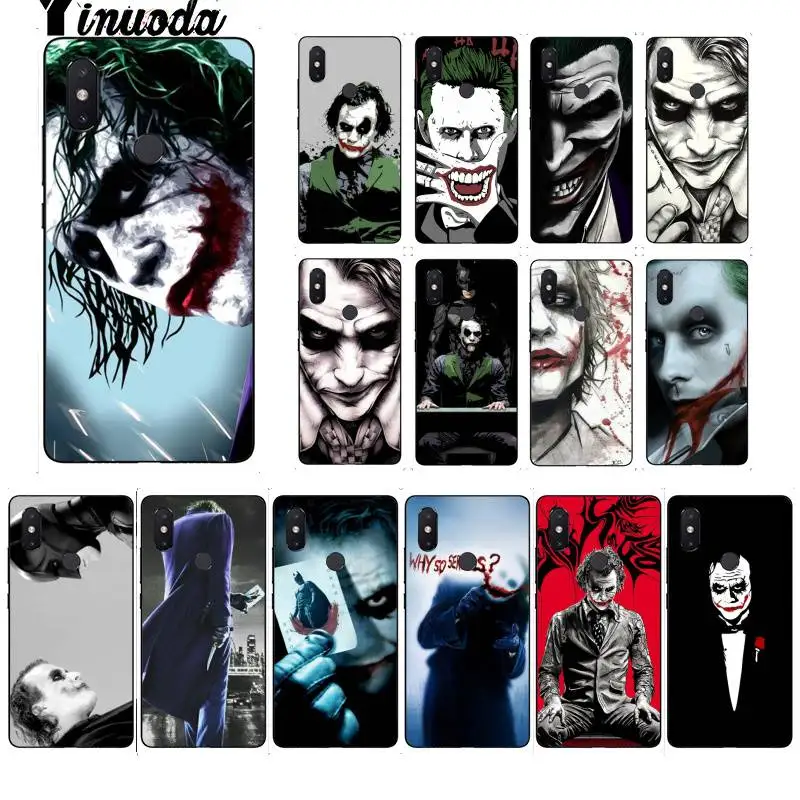Чехол для телефона Yinuoda Batman Dark Knight Joker Karta Marvel DC Xiaomi Mi 6 Mix2 Mix2S Note3 8 8lite Redmi 5 note5 Note4