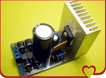 

Free Shipping! 1pc Power Module LT1083 adjustable regulator board 7A with resettable fuse Tube amp filament