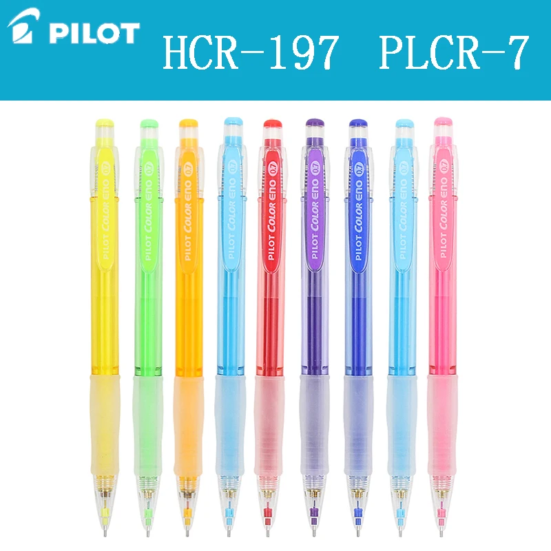 Pilot HCR 197 Erasable Colored Mechanical Pencils 0.7mm Automatic