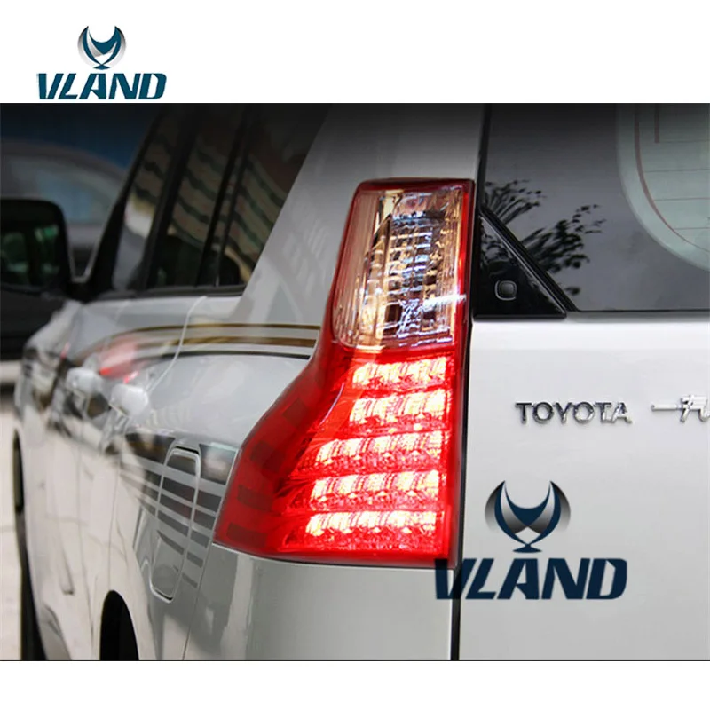 Vland заводские автомобильные аксессуары задний фонарь для Toyota Land Cruiser Prado 2008 2016