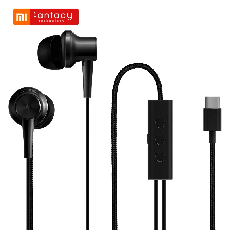 

Original Xiaomi ANC Hybrid Earphones Type-C Noise Reduction In-Ear Earphone Wired Control With MIC For Xiaomi Android Smartphone