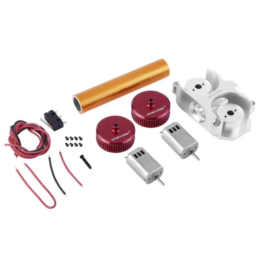 

Worker Mod Modified Flywheel Update Kits Gun Accessories for Nerf Stryfe/Rapidstrike CS-18 Toy Straight Grain Power Type Red
