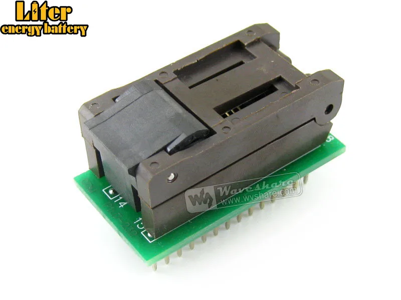 

SOP28 TO DIP28 (B) SO28 SOIC28 SOP IC Test Socket Programming Adapter 1.27Pitch Free Shipping
