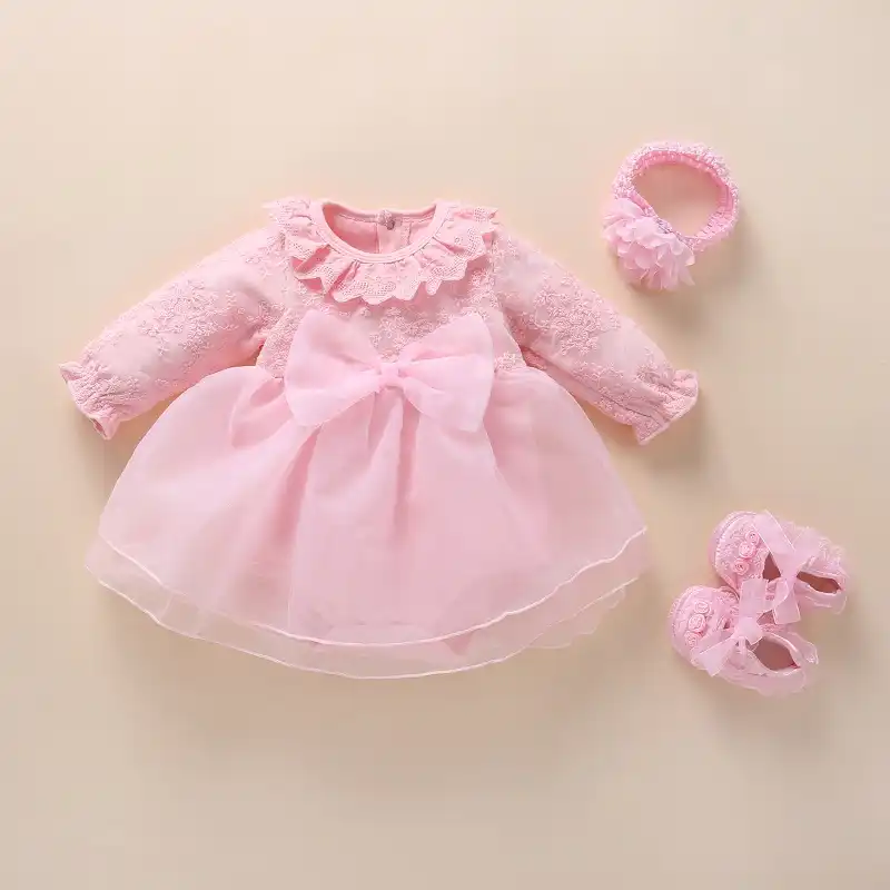 just born baby dress