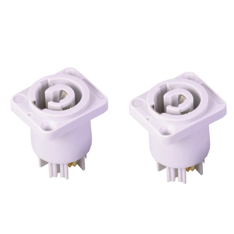 12 шт./лот 3 Pin Speakon Female Панель крепление NAC3MPA 1 Мощность Con свет этапа разъем аудио 20A/
