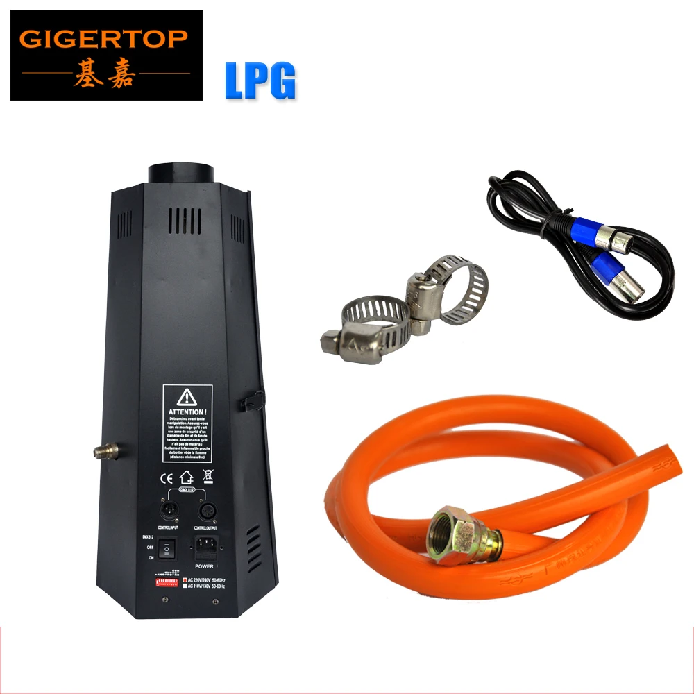 Пожарная машина TIPTOP 200W LPG DMX управление 512 2 канала сжиженный нефтяной