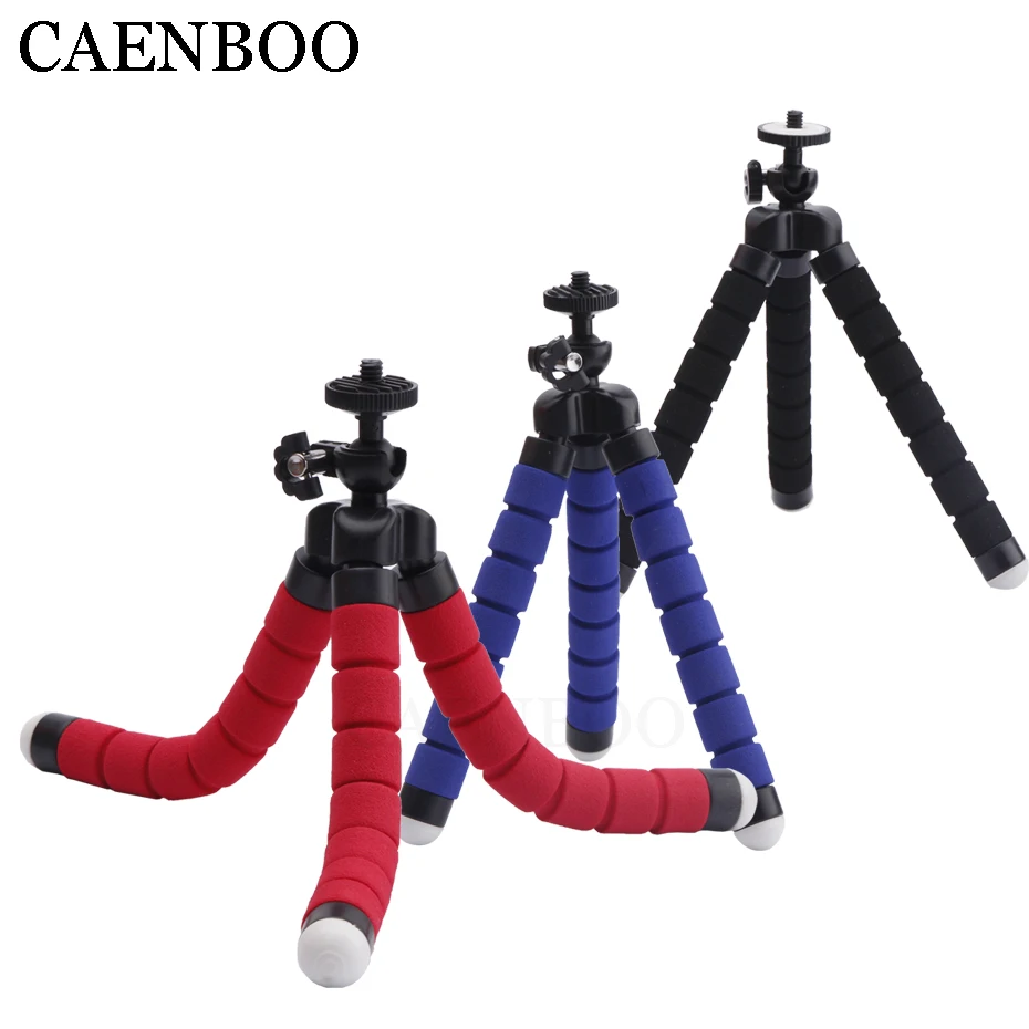 CAENBOO Мини Гибкий штатив для камеры Осьминог монопод Портативный держатель