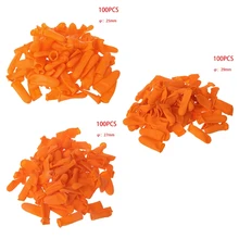 ; Прямая поставка; 100 шт.; Защитные противоскользящие антистатические перчатки для пальцев; латексные резиновые кроватки для пальцев