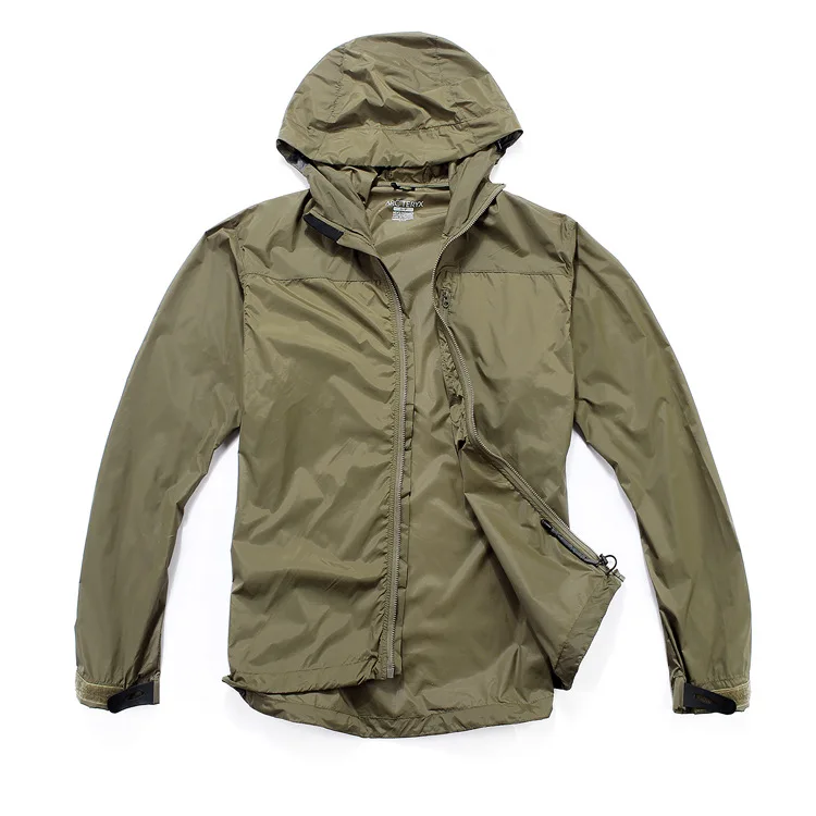 

Ghost light UV quick dry SHIRT MENS skin coat breathable nylon fabric outdoor natural cat