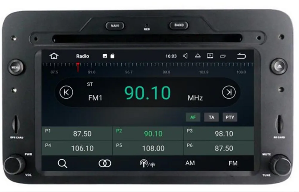 Flash Deal 2 din Android 8.1 GPS Navigation Autoradio For Alfa Romeo 159 Brera Spider Sportwagon 2006 Car DVD Player Head Unit Wifi Audio 3