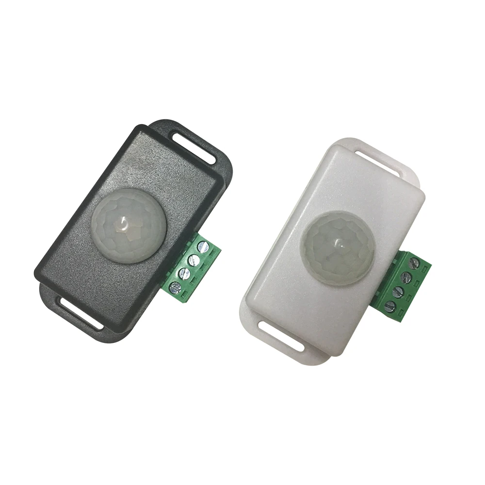 

1pcs DC 12V 24V 8A PIR Infrared Ray Motion Sensor Switch time delay adjustable mode detector switching