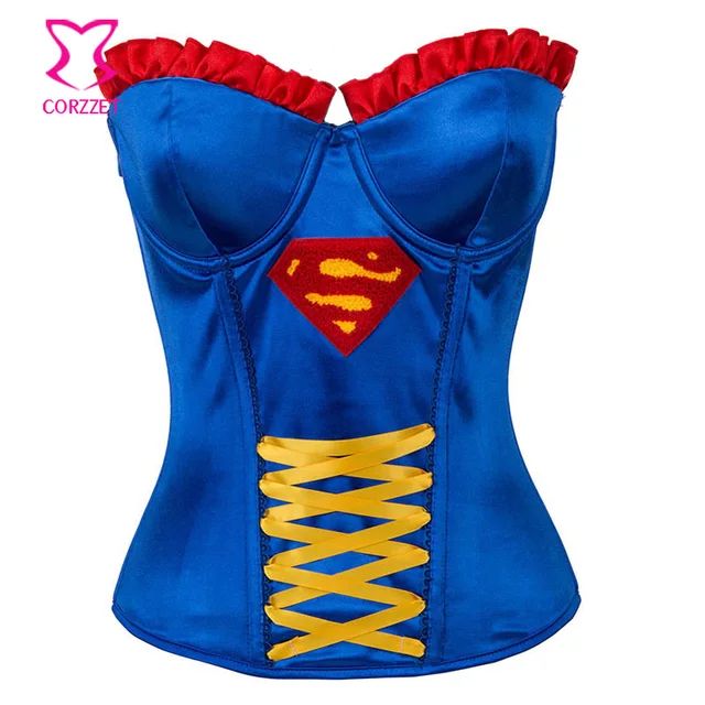 Buy Burlesque Harley Quinn Corset Costume Cosplay