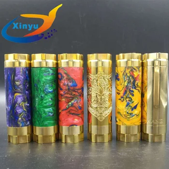 

HOT Update AV KAEN mod 18650/20700 Battery 28.7MM Diameter Mechanical mod Brass resin mech mod fit 510 thread RDA atomizer tank