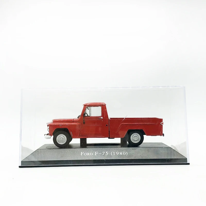 Коллекция бутик 1/43 весы миниатюрный FORD F-75-1980 дисплей модель сплава литья под давлением винтажные автомобильные игрушки подарок на день рождения