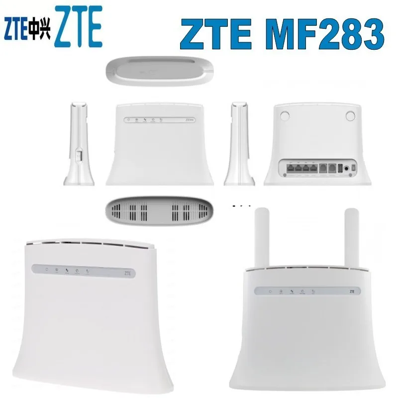 ZTE роутер MF283 + 800/1800/2600 МГц 4G 2G 3G LTE 150 Мбит/с|zte mf283|4g lte 800lte 3g |