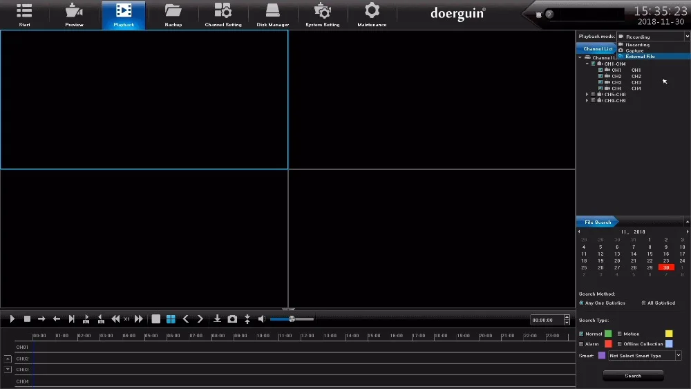 Doerguin 8CH 16CH 5MP Onvif видео регистратор Поддержка H.264 H.265 ip-камеры Совместимость с 10 ТБ HDD, протокол Onvif RTSP doerguin