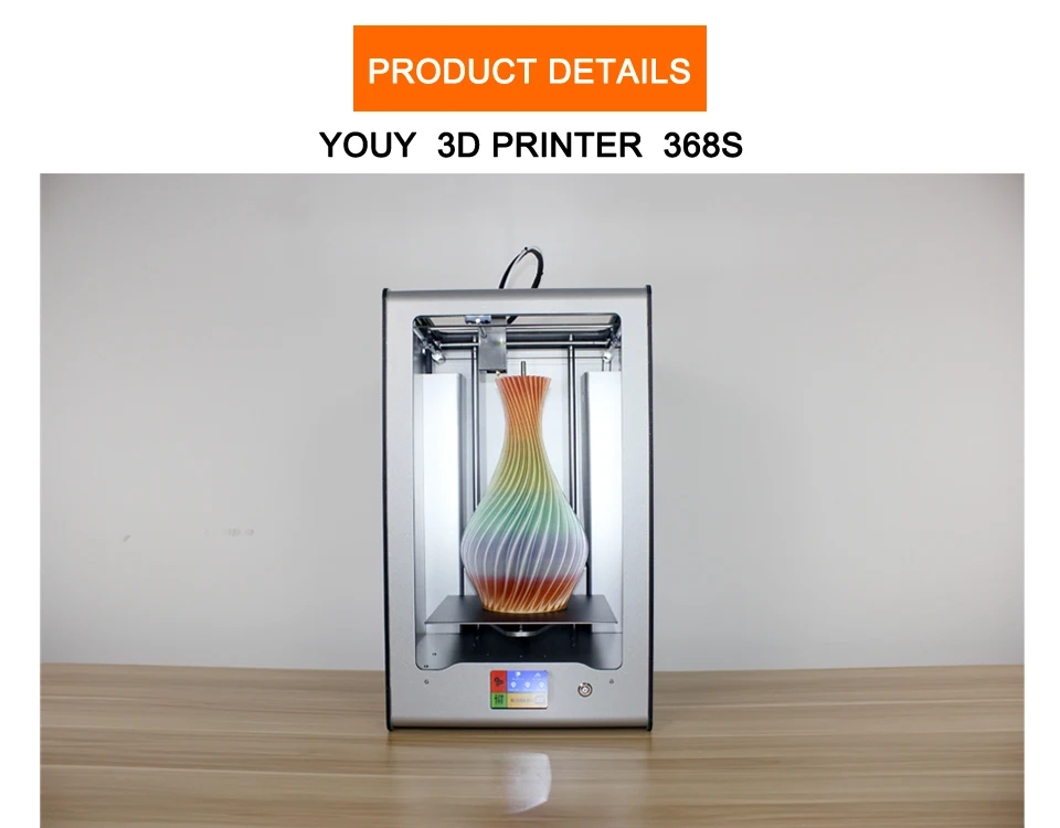 2017 последние 3D принтеры Высокая точность creat Desktop одного экструдера с сенсорным