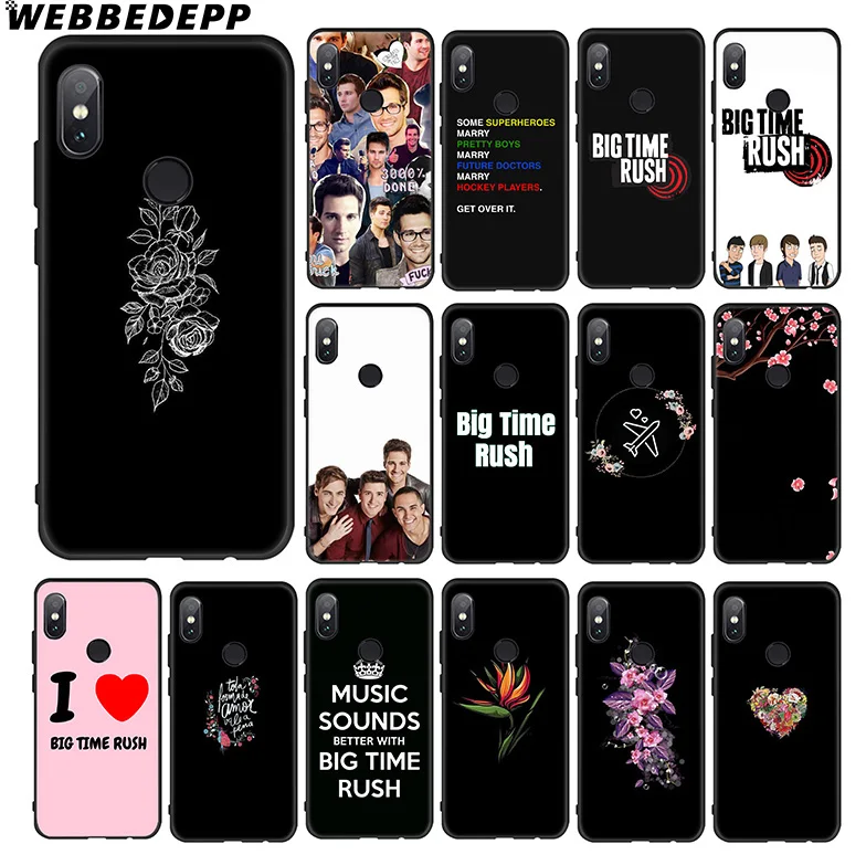 Мягкий чехол WEBBEDEPP Big Time Rush для Xiaomi 9 8 SE 6 A1 A2 Lite MIA1 MIA2 MI8 MI6 MAX 3 POCOPHONE F1 |