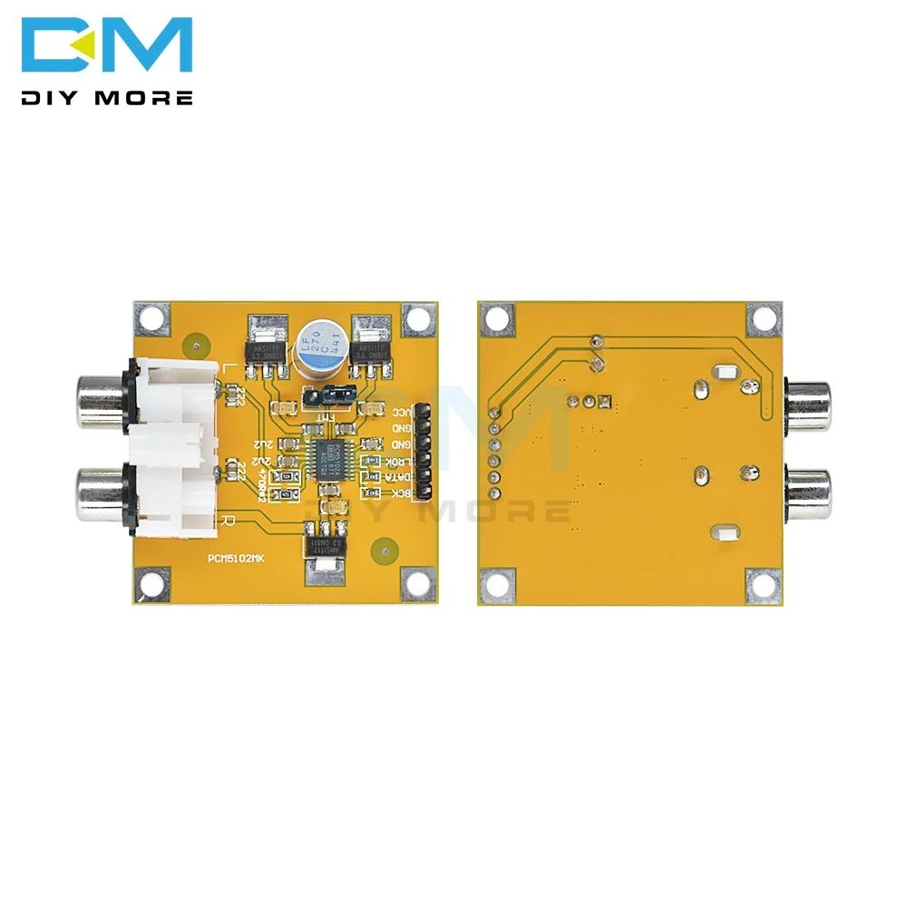 PCM5102 PCM1794 ЦАП Декодер ies плеер собранная плата 32 бит 384K за ES9023 для Raspberry Pi