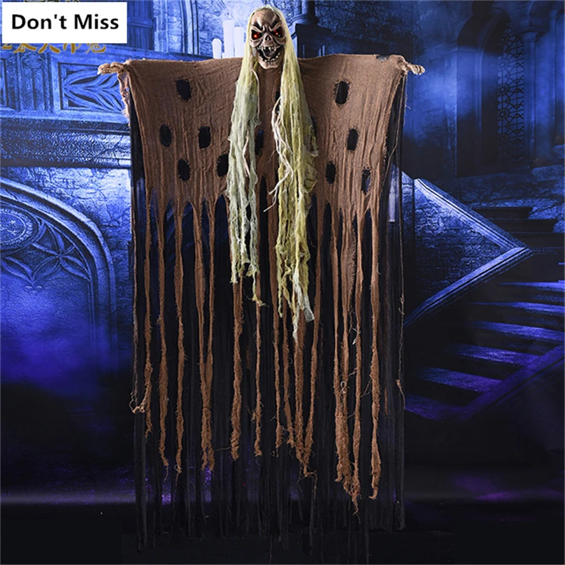 

Devil Horror Halloween Hanging Ghost Witch Grim Reaper Ghost Haunted House Escape Scream Props Horror Halloween Decorations