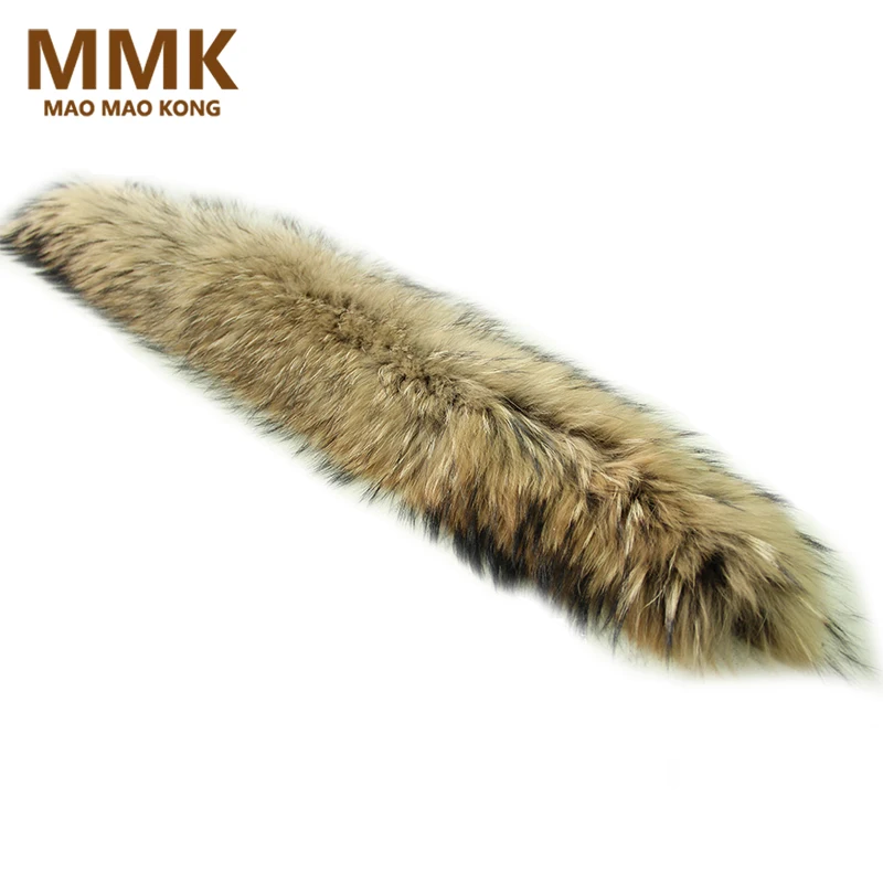 

2019 Winter Women Large Real Raccoon Fur Collar
