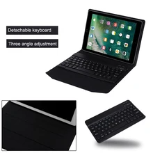 Bluetooth Keyboard + Leather Case Cover + Tablet Stand for iPad Pro 9.7/ iPad 9.7/ iPad air1/ 2 Tablet PC Computer Keyboard Case