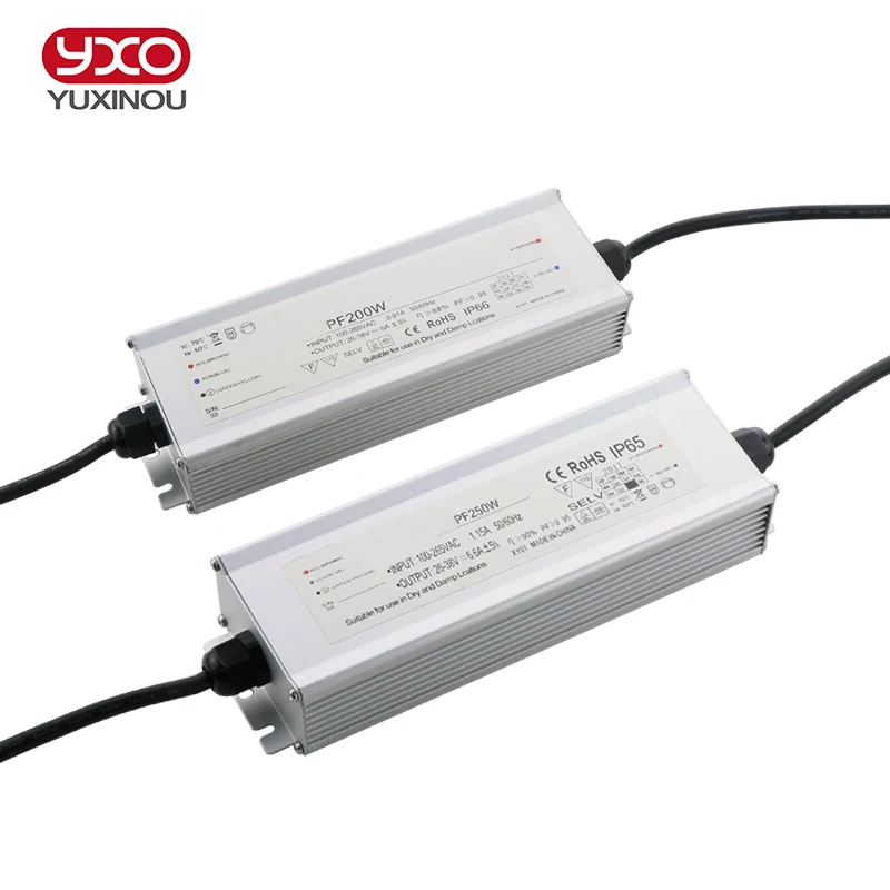 Светодиодный водонепроницаемый источник питания DC26 36V 100W 150W 200W 250W 300W 400W 500W IP65