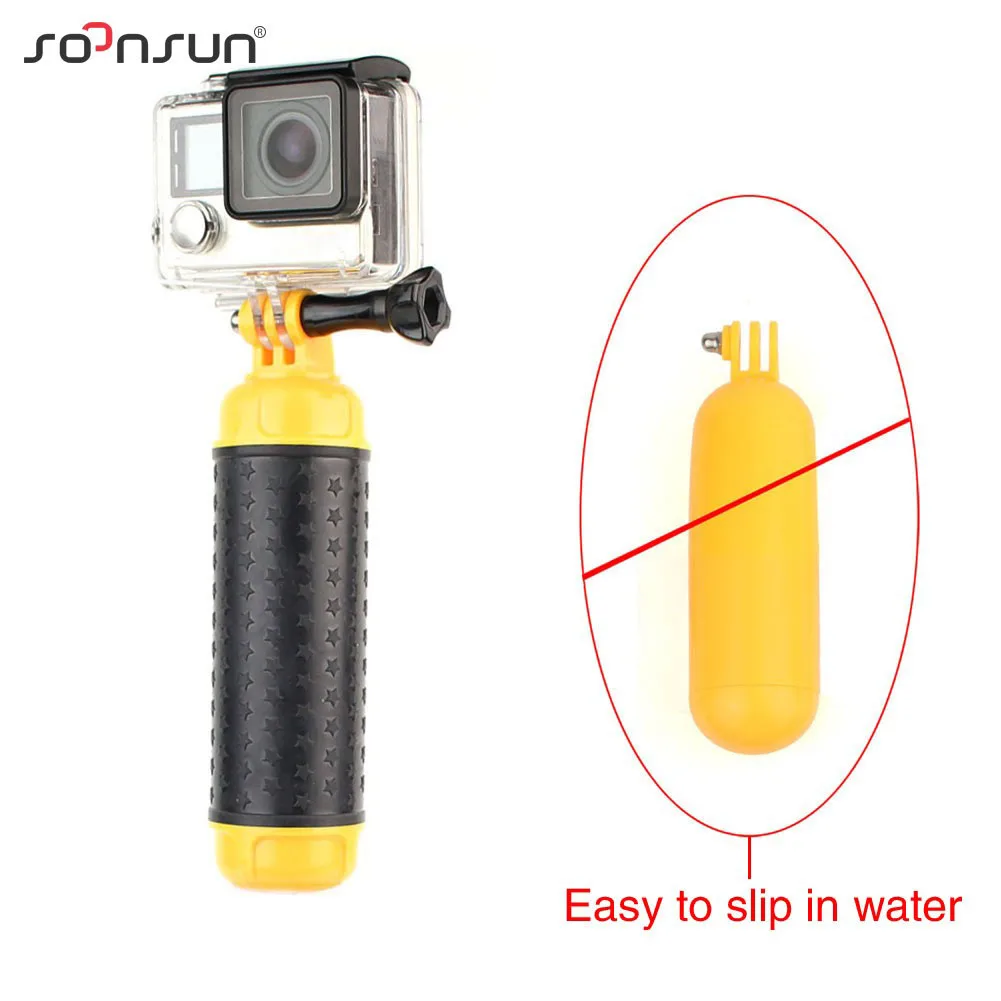 Плавающий поплавок SOONSUN для Gopro ручка держатель GoPro Hero 7 6 5 4 3 Session SJCAM Yi DJI Osmo Action|for