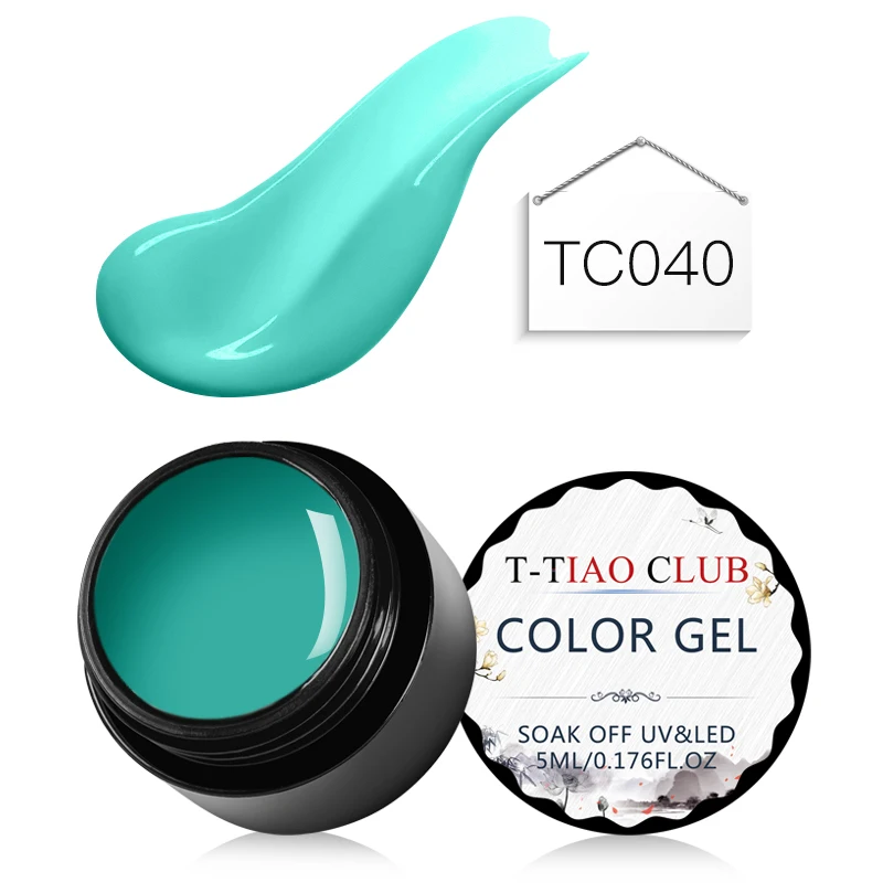 T-TIAO CLUB, чистый цвет, Гель-лак для ногтей, замачиваемый, для маникюра, УФ-Гель-лак, Базовое покрытие, лак для нейл-арта, украшения для маникюра - Цвет: S00982