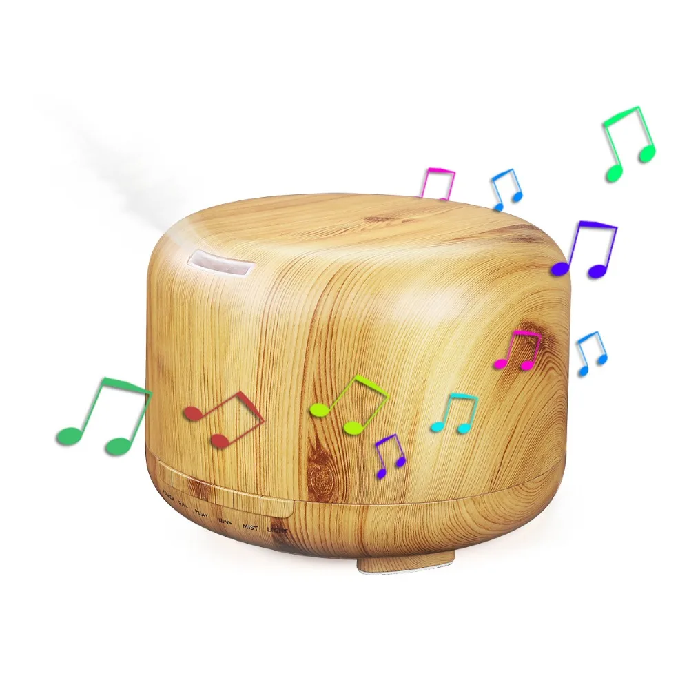 Multi Function Bluetooth Speaker with Essential Oil Diffuser,Aroma Mist