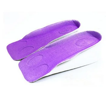 

40pairs 15*6.4*3cm New Unisex Women Men Comfy EVA Lift Height Increase Insoles Heel Insert Shoe Pad Lift 3 cm