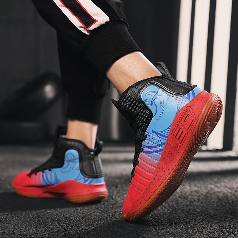 POLALI/мужские кроссовки для баскетбола; дышащие кроссовки в стиле ретро; женские Оригинальные кроссовки; zapatillas hombre Deportiva; спортивная обувь; большие размеры