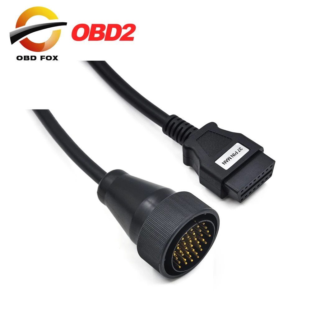 

2017 Newest for MAN 37PIN Diagnostic Truck cables for MAN 37 PIN 37PIN obd2 cable free shipping