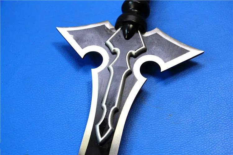 САО Кирито меч искусство онлайн обоюдоострые мечи стальные мечи для мужчин Косплей excalibur меч метель лезвие Оружие косплей реквизит