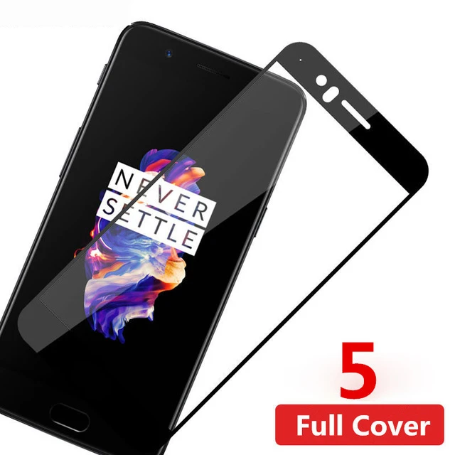 Закаленное 3d стекло для Oneplus 5 2 шт. полное покрытие экрана Защитная пленка One plus Five