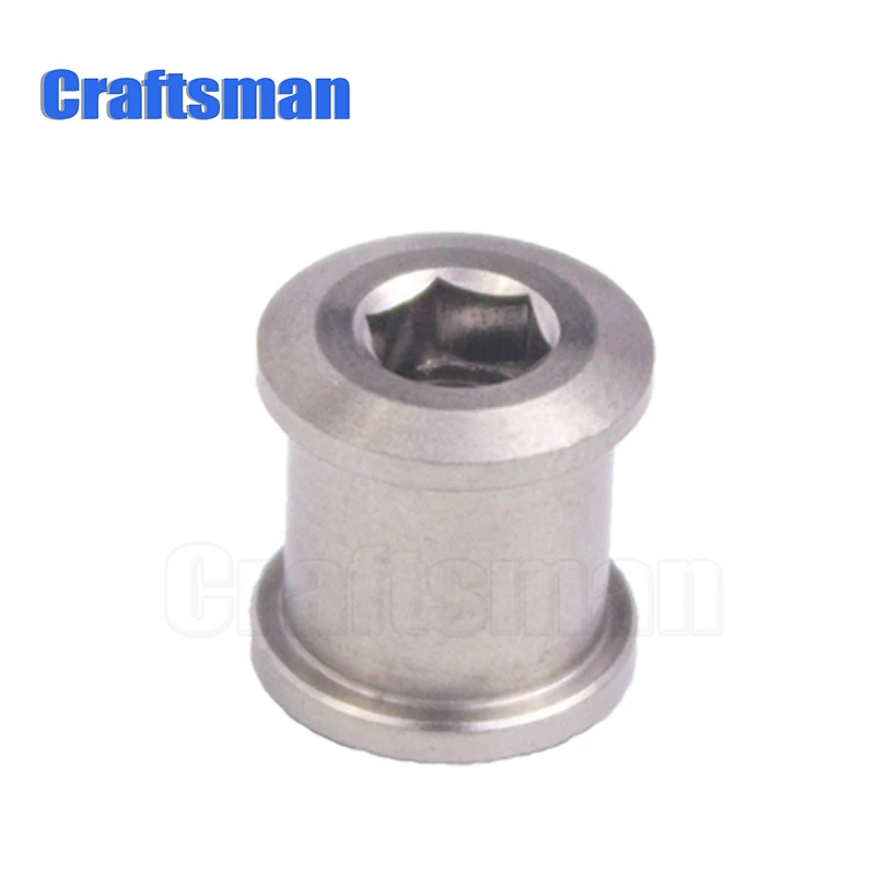 Craftsman 6,5 мм титановый велосипед chainцепные болты гайки M8 для SRAM Shimano 5 шт